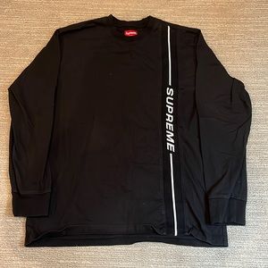 Supreme (FW18) long sleeve tee black